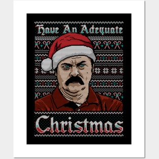 Adequate Christmas Posters and Art